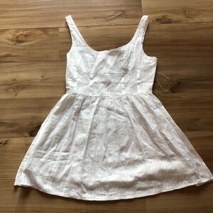 Lorinda white mini dress - Princess Polly - Size US 6